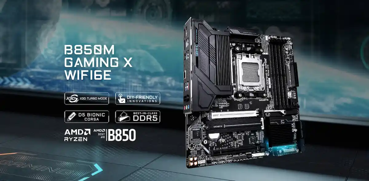 Mainboard Gigabyte B850M GAMING X WIFI6E