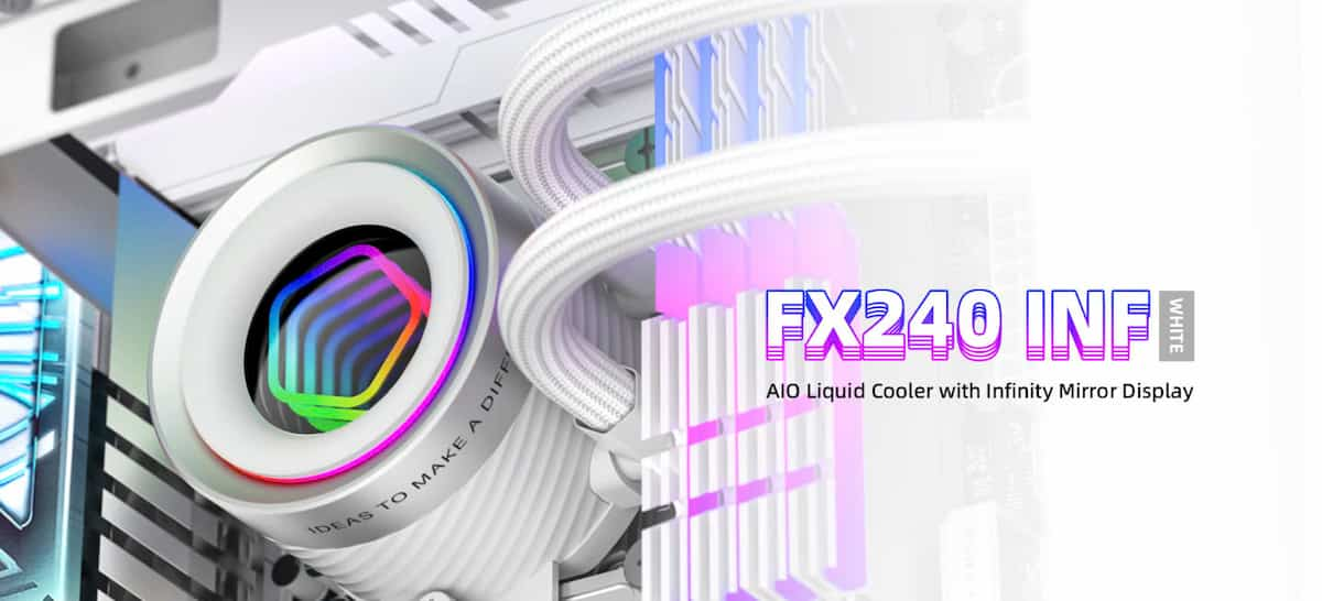 Tản Nhiệt Nước ID-COOLING FX240 INF White