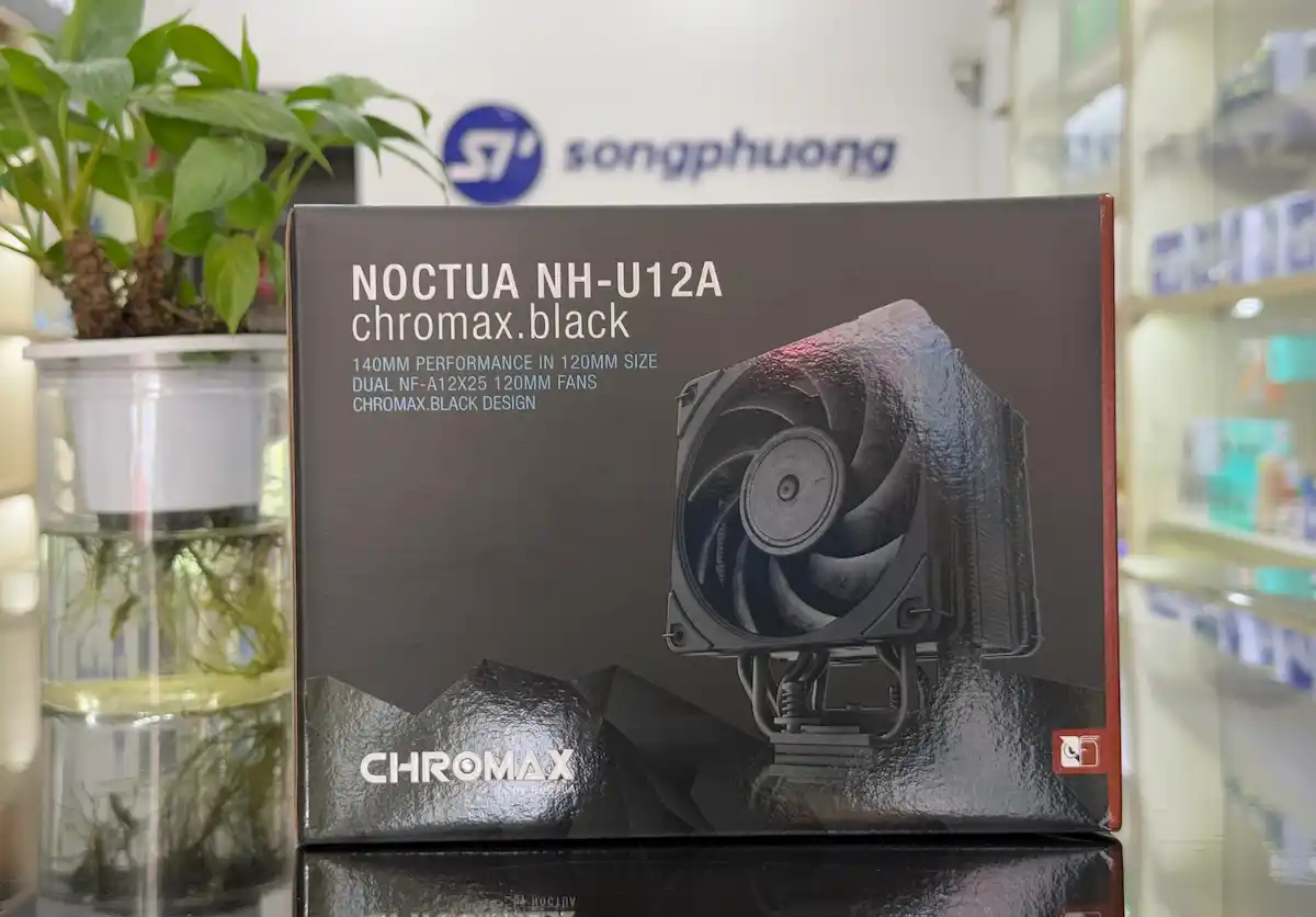 Tản nhiệt khí Noctua NH-U12A Chromax Black -songphuong.vn Tản nhiệt khí Noctua NH-U12A Chromax Black