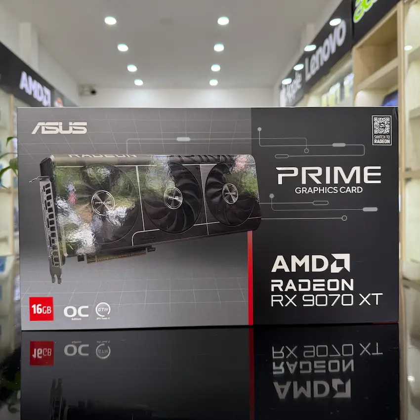 VGA ASUS Prime Radeon RX 9070 XT OC Edition 16GB GDDR6 (PRIME-RX9070XT-O16G)