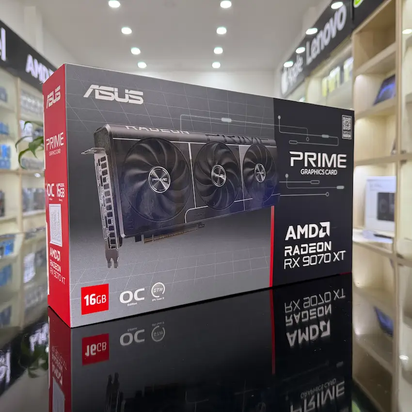 VGA ASUS Prime Radeon RX 9070 XT OC Edition 16GB GDDR6 (PRIME-RX9070XT-O16G)
