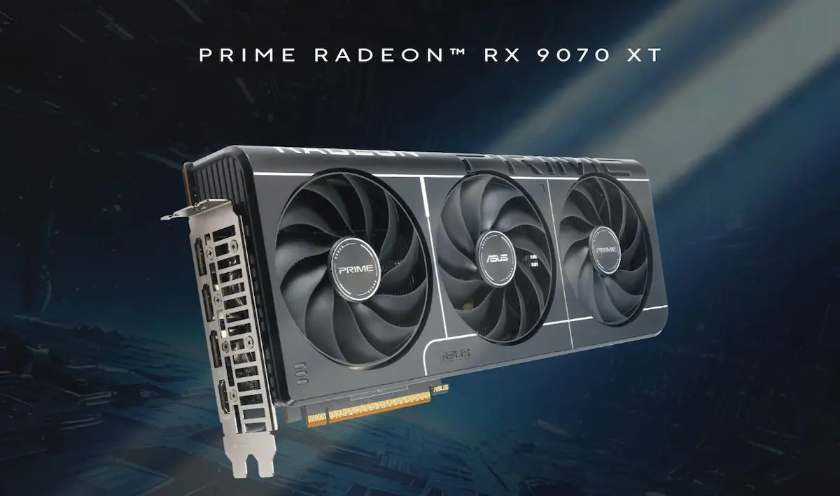 VGA ASUS Prime Radeon RX 9070 XT OC Edition 16GB GDDR6 