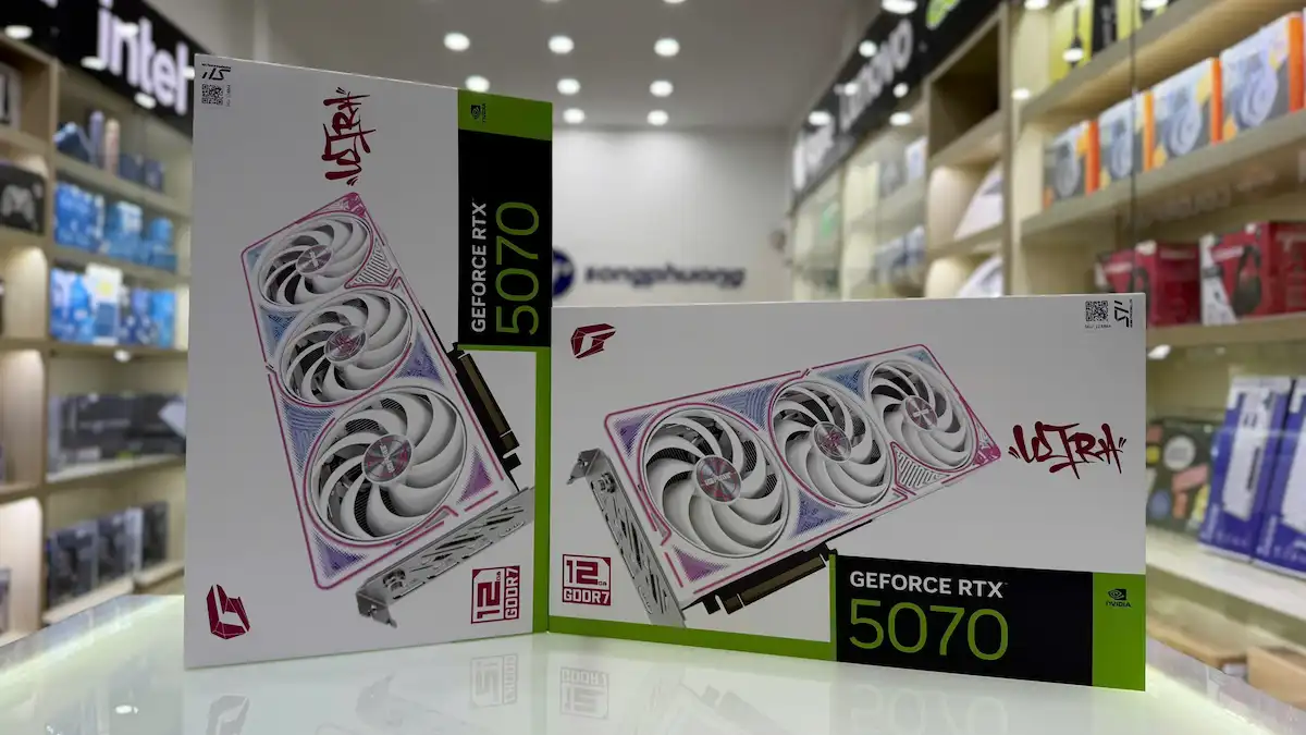 VGA Colorful iGame RTX 5070 Ultra W OC VGA Colorful iGame RTX 5070 Ultra W OC
