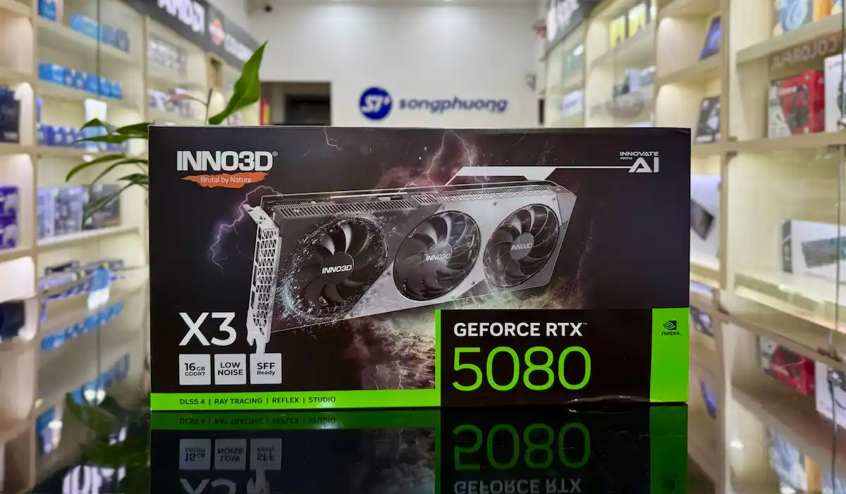 VGA INNO3D RTX 5080 X3 -songphuong.vn VGA INNO3D RTX 5080 X3