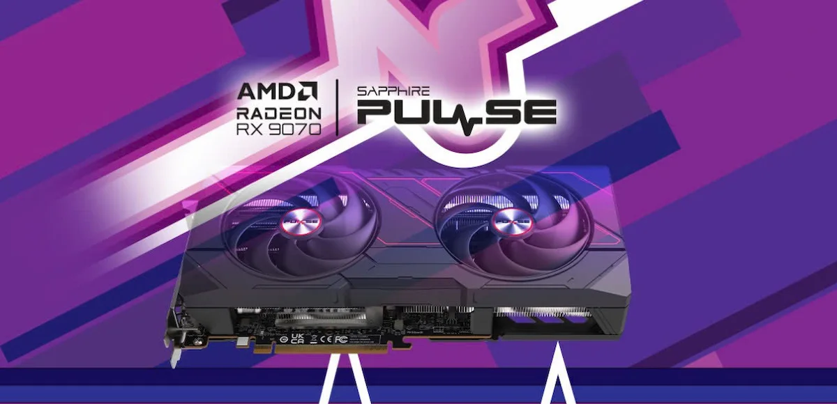 VGA Sapphire PULSE RX 9070 GAMING 16GB 