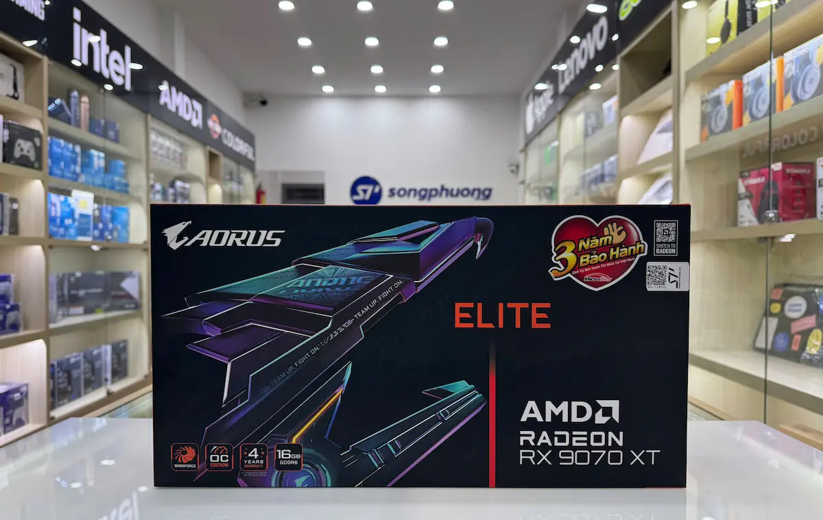 VGA Gigabyte AORUS Radeon RX 9070 XT ELITE 16G