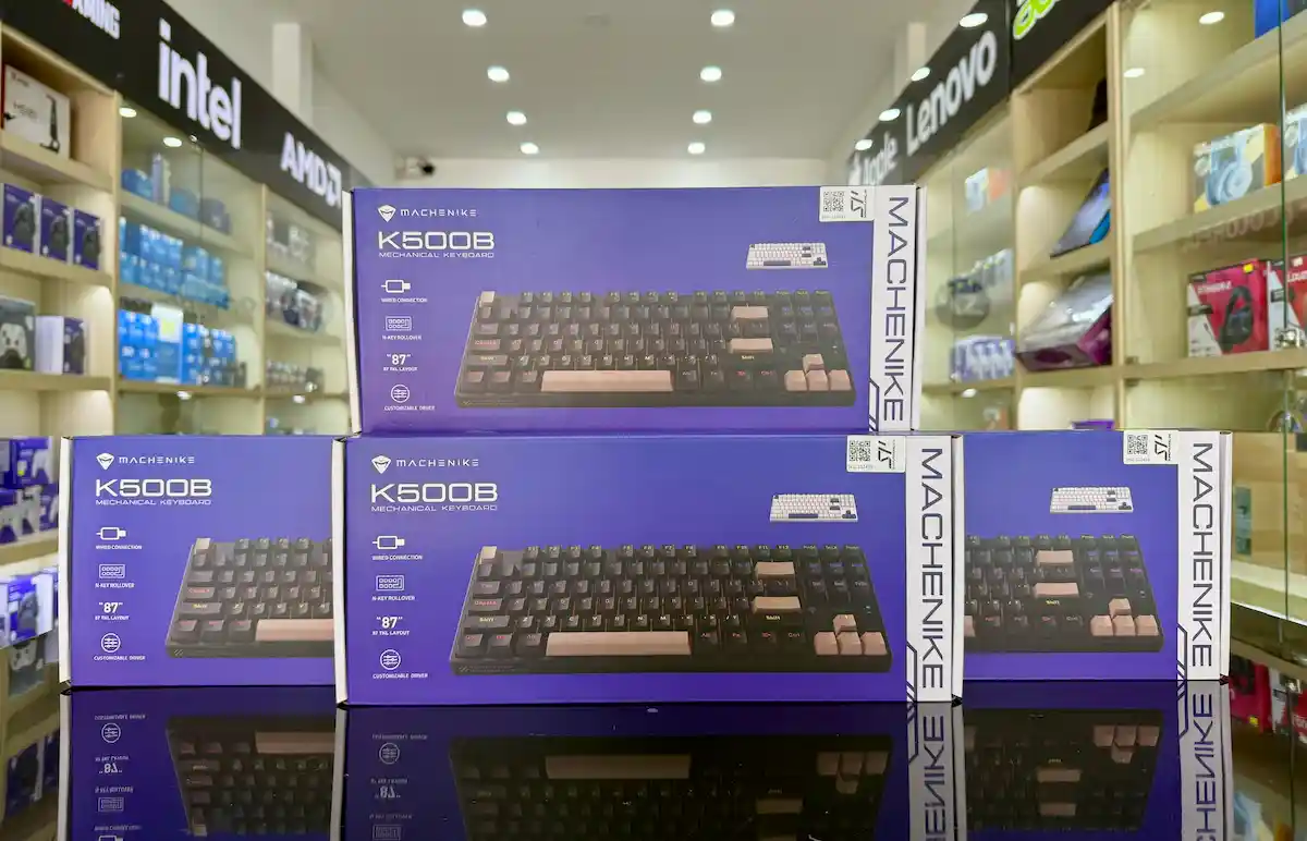 Bàn Phím Cơ Machenike K500B-B87 Black Bàn Phím Cơ Machenike K500B-B87 Black