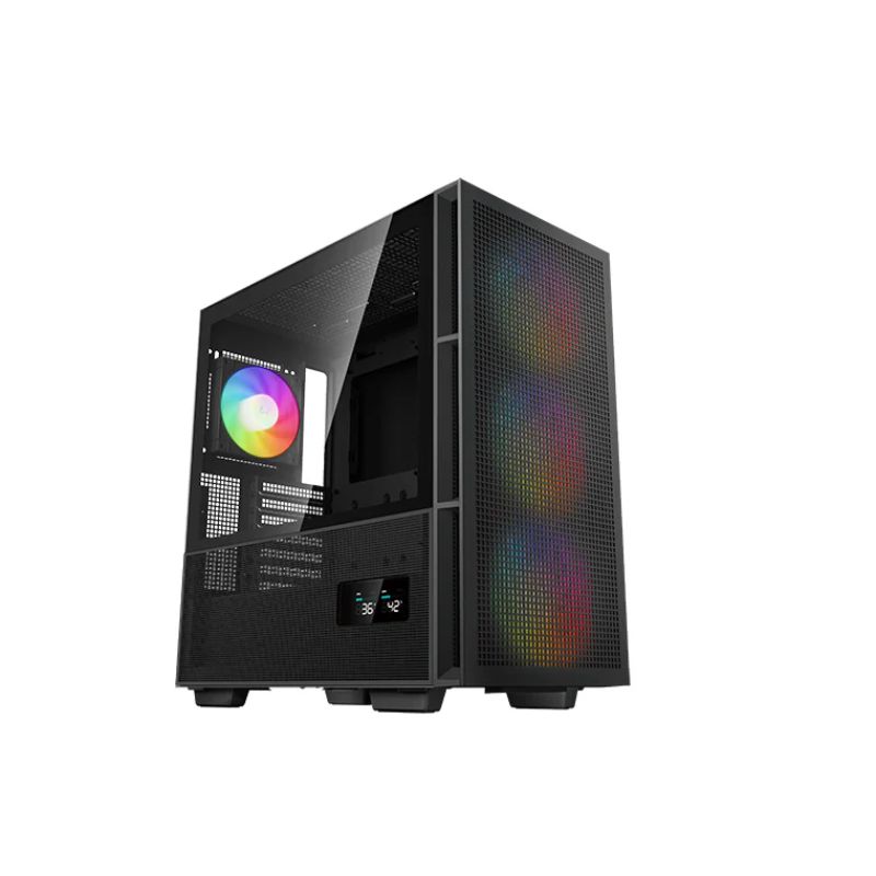 Case Deepcool CH360 DIGITAL Mid-tower mATX ARGB Black