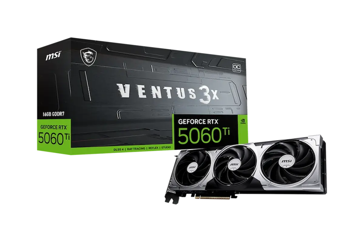 VGA MSI RTX 5060 Ti 16G VENTUS 3X OC - SongPhuong