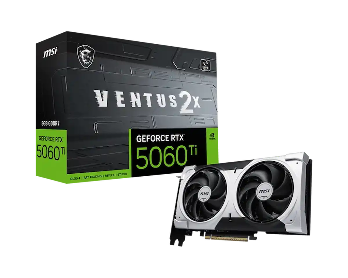 VGA MSI RTX 5060 Ti 8G VENTUS 2X PLUS - SongPhuong