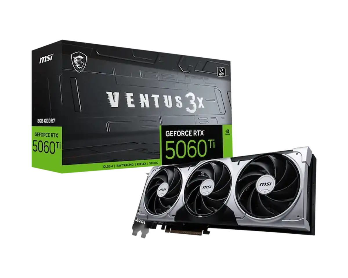 VGA MSI RTX 5060 Ti 8G VENTUS 3X - SongPhuong