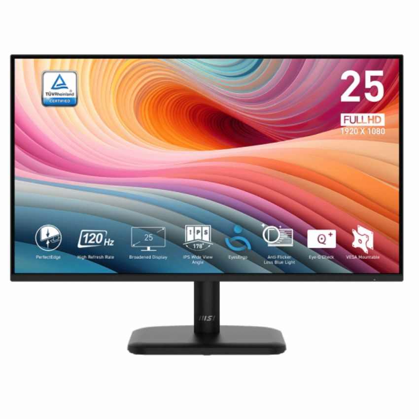 Màn Hình LCD MSI PRO MP251L E2 (24.5 inch, 1920 x 1080, 120Hz, IPS, 1ms)