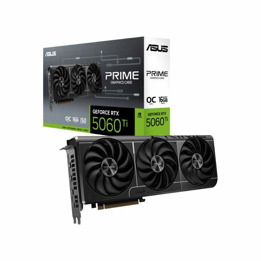 VGA ASUS PRIME GeForce RTX 5060 Ti 16GB OC Edition (PRIME-RTX5060TI-O16G)