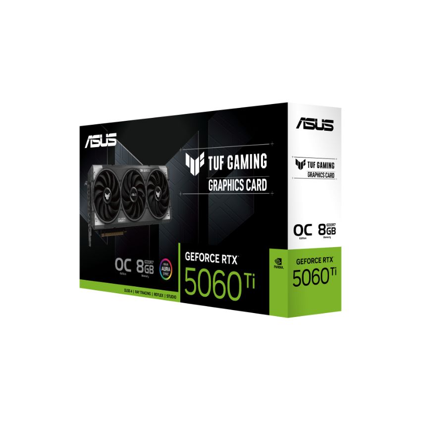 VGA ASUS TUF Gaming GeForce RTX 5060 Ti 8GB OC (TUF-RTX5060TI-O8G-GAMING)