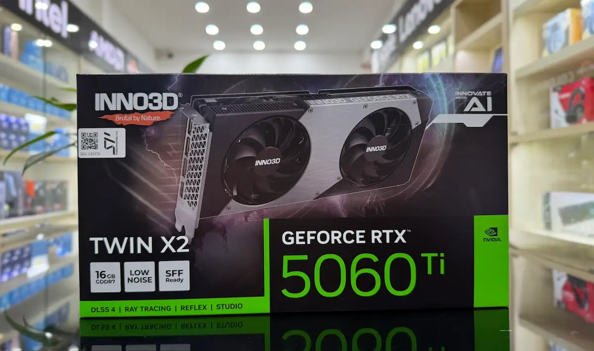 VGA INNO3D RTX 5060 Ti 16GB TWIN X2-songphuong.vn VGA INNO3D RTX 5060 Ti 16GB TWIN X2