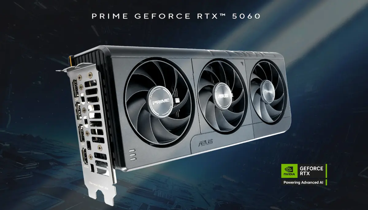VGA ASUS PRIME GeForce RTX 5060 8GB OC Edition