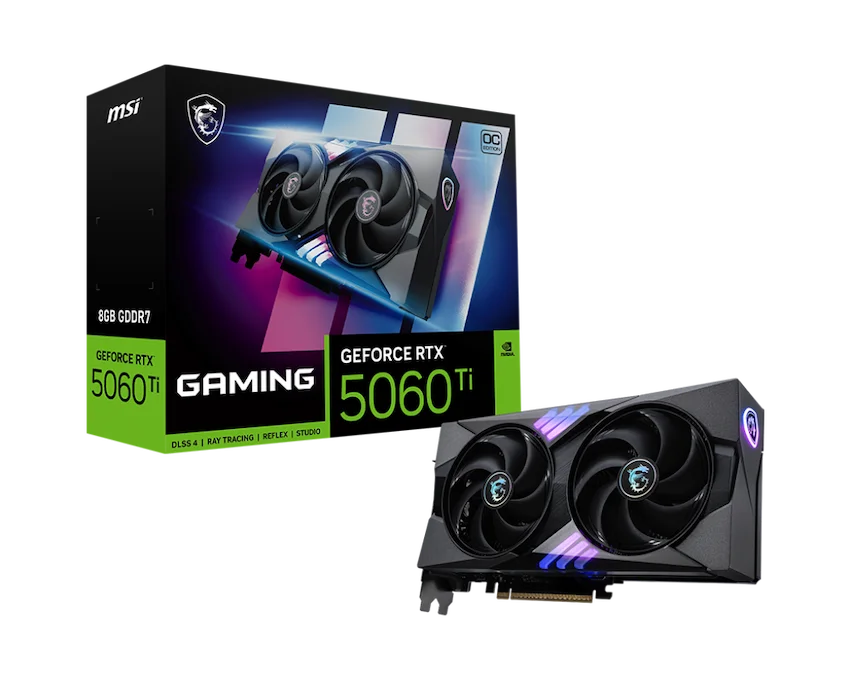 VGA MSI GeForce RTX 5060 Ti 8G GAMING OC