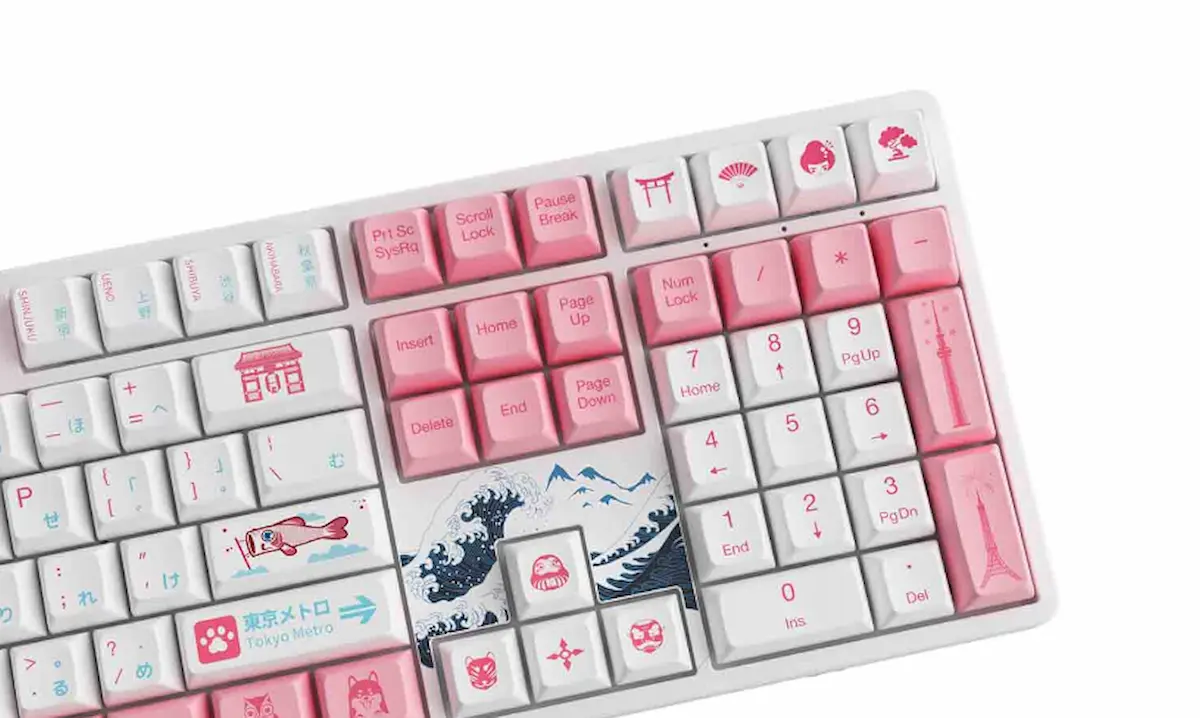 Bàn phím cơ AKKO 5108 World Tour Tokyo R2 Bàn phím cơ AKKO 5108 World Tour Tokyo R2