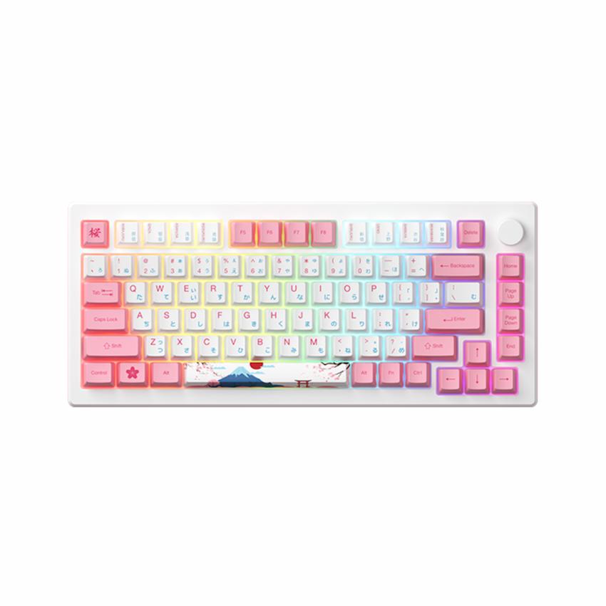 Bàn Phím AKKO MOD 007B HE Tokyo Sakura Pink (Multi-mode/ Magnetic Switch)