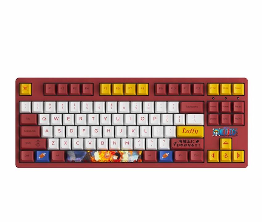 Bàn phím cơ AKKO 3087 RF One Piece – Luffy (Dual-mode / AKKO sw v3)