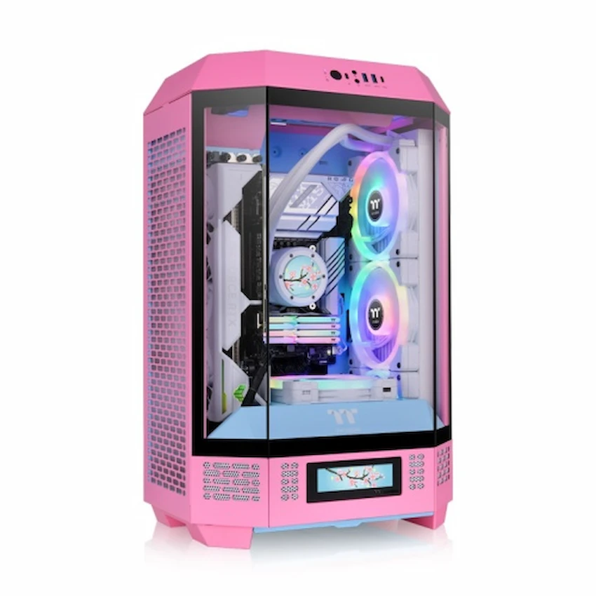 Case Thermaltake Tower 300 Bubble Pink ( M-ATX/ mITX, Kính cường lực, Type C)