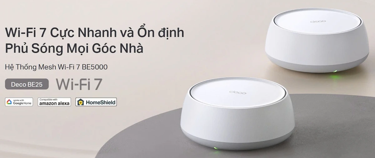 Wi-Fi 7 TP-Link Deco BE25 2-Pack