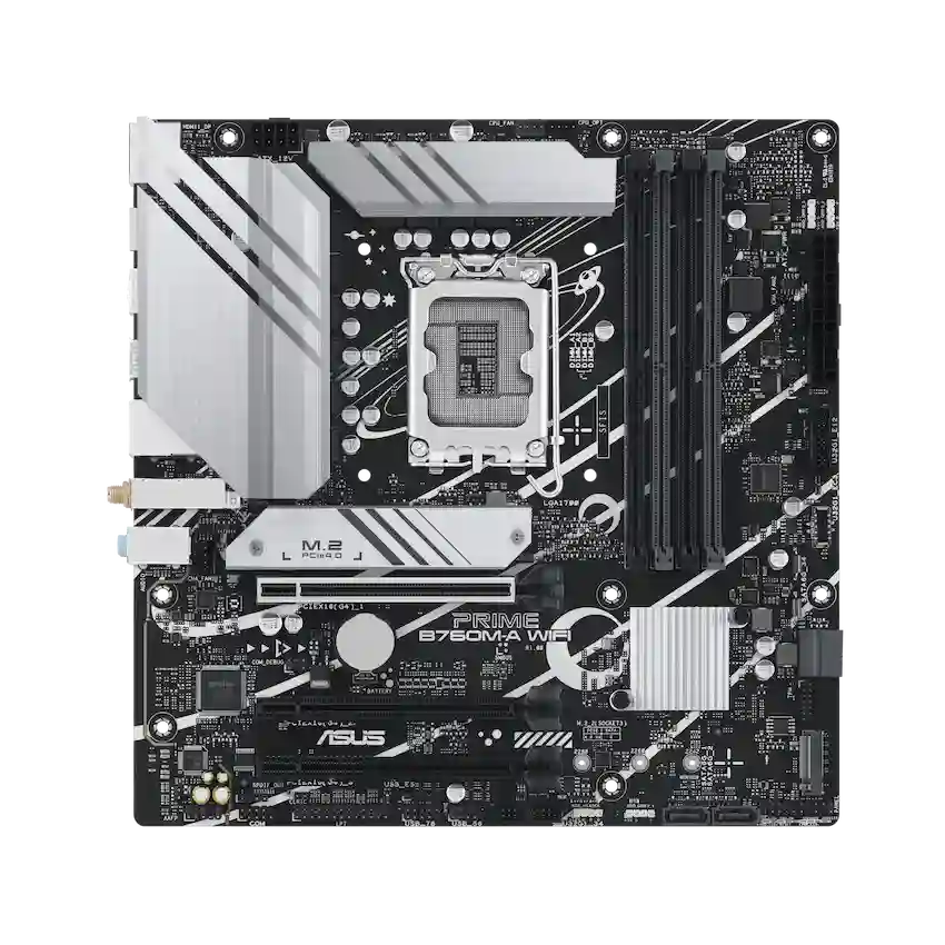 Mainboard ASUS PRIME B760M-A WIFI DDR5 (m-ATX, Wifi 6, Lan 2.5Gb)