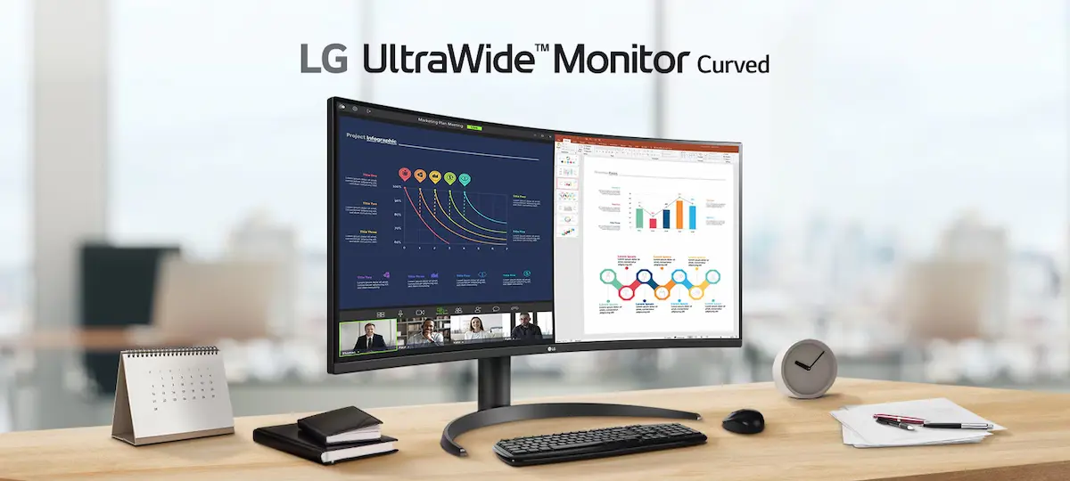 Màn hình LCD Cong LG UltraWide 34WR55QK-B