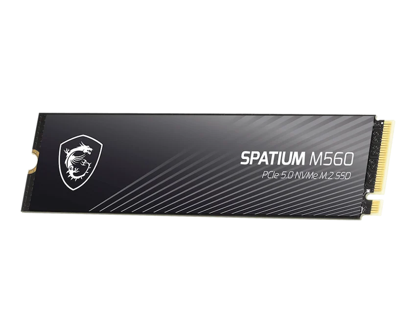 SSD MSI SPATIUM M560 1TB PCIe Gen5x4 M2 NVMe (Read/Write 10200/8400 MB/s, 3D Nand)