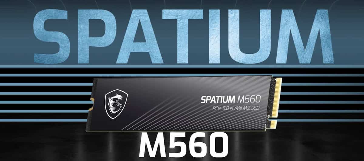SSD MSI SPATIUM M560 2TB PCIe Gen5x4