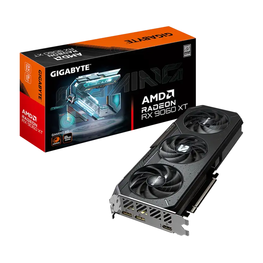 VGA Gigabyte Radeon RX 9060 XT GAMING 8G (GV-R9060XTGAMING-8GD)