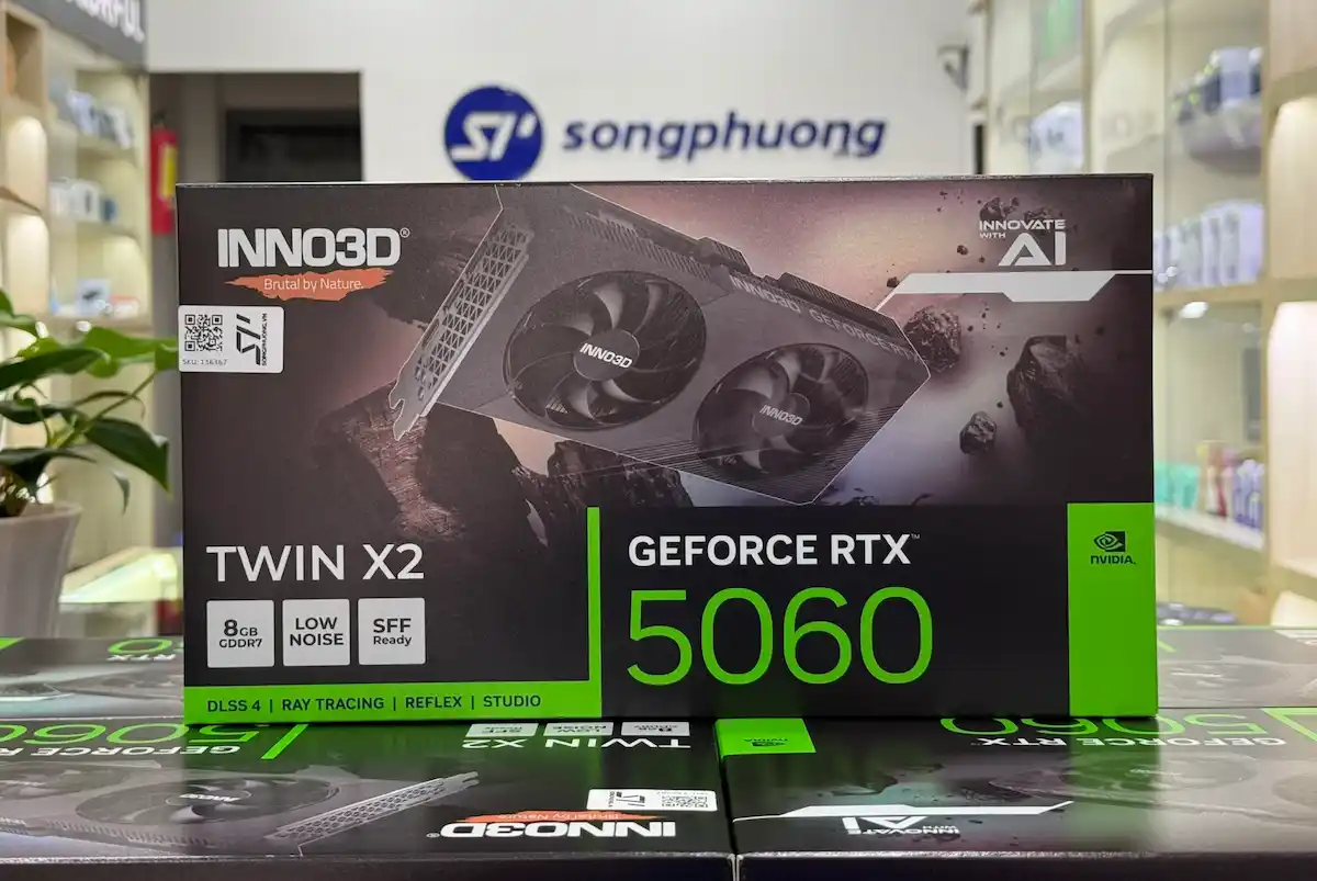 VGA INNO3D RTX 5060 8GB TWIN X2 -songphuong.vn VGA INNO3D RTX 5060 8GB TWIN X2