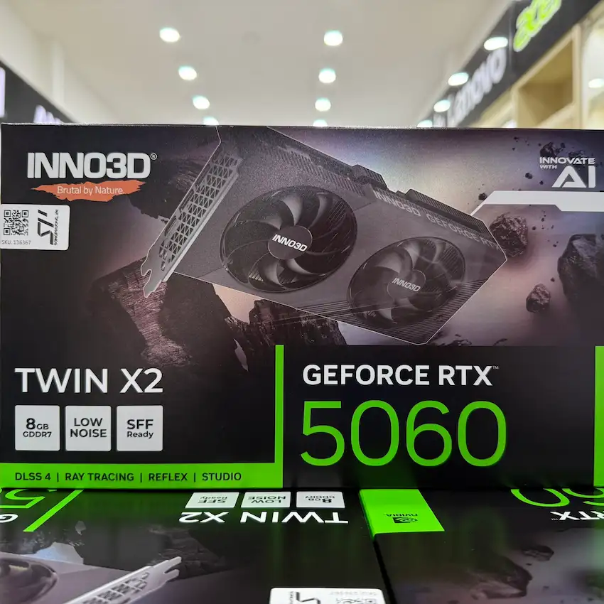 VGA INNO3D GeForce RTX 5060 8GB TWIN X2 GDDR7