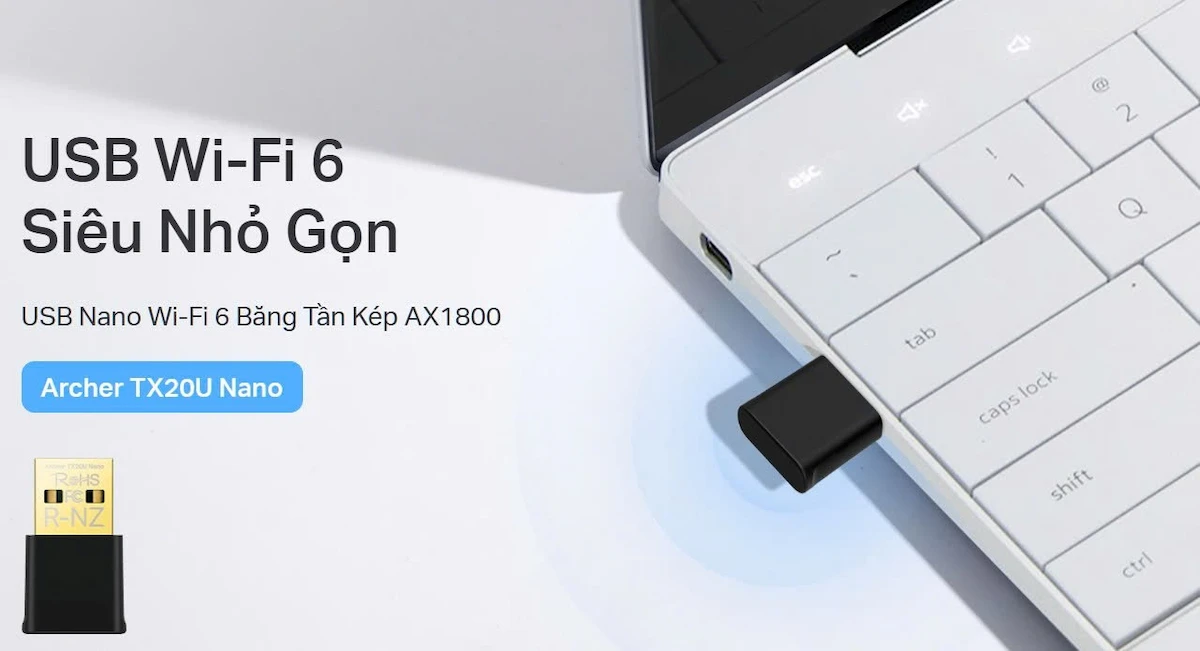 USB Wifi TP-Link Archer TX20U Nano 