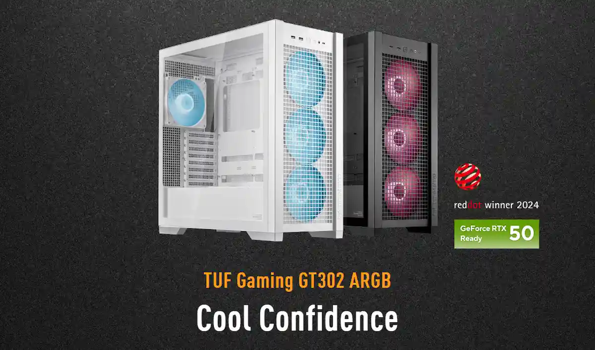 Case ASUS TUF Gaming GT302 ARGB White