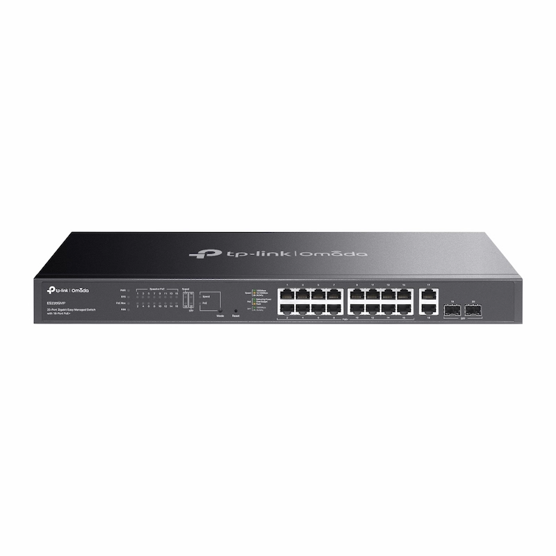 Switch TP-Link ES220GMP (20 cổng Gigabit, 16 cổng PoE+)