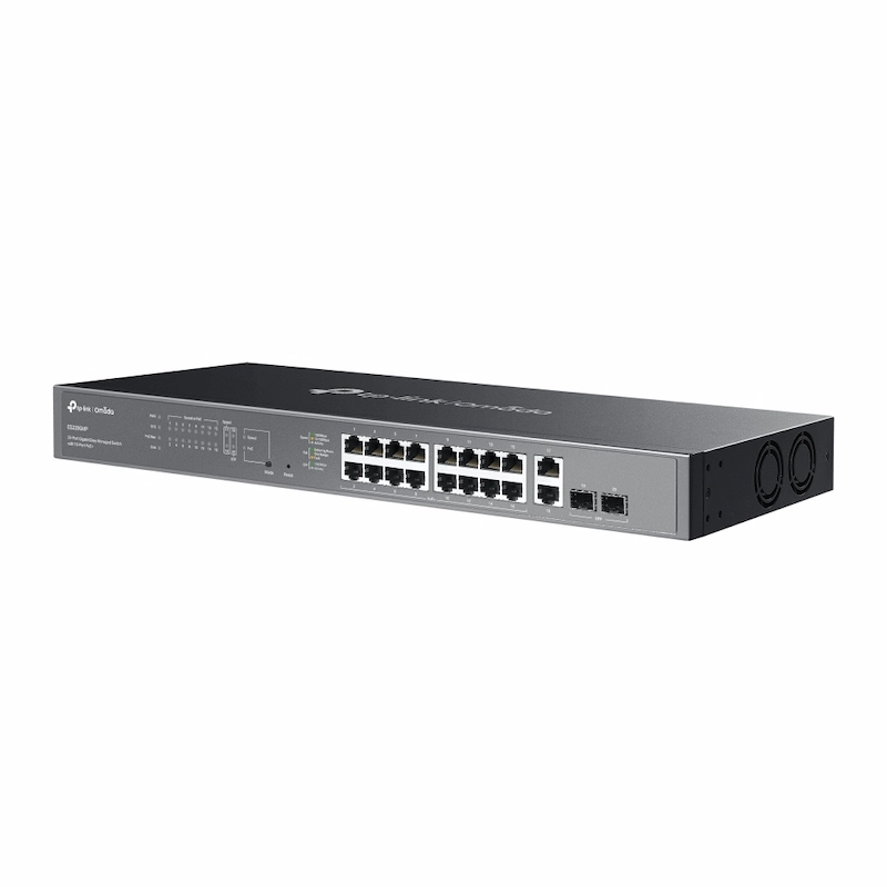 Switch TP-Link ES220GMP (20 cổng Gigabit, 16 cổng PoE+)