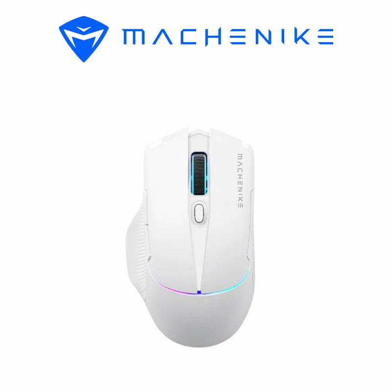 Chuột Machenike L8 Pro Dual-Mode (White, Wireless, 26000 DPI, RGB)