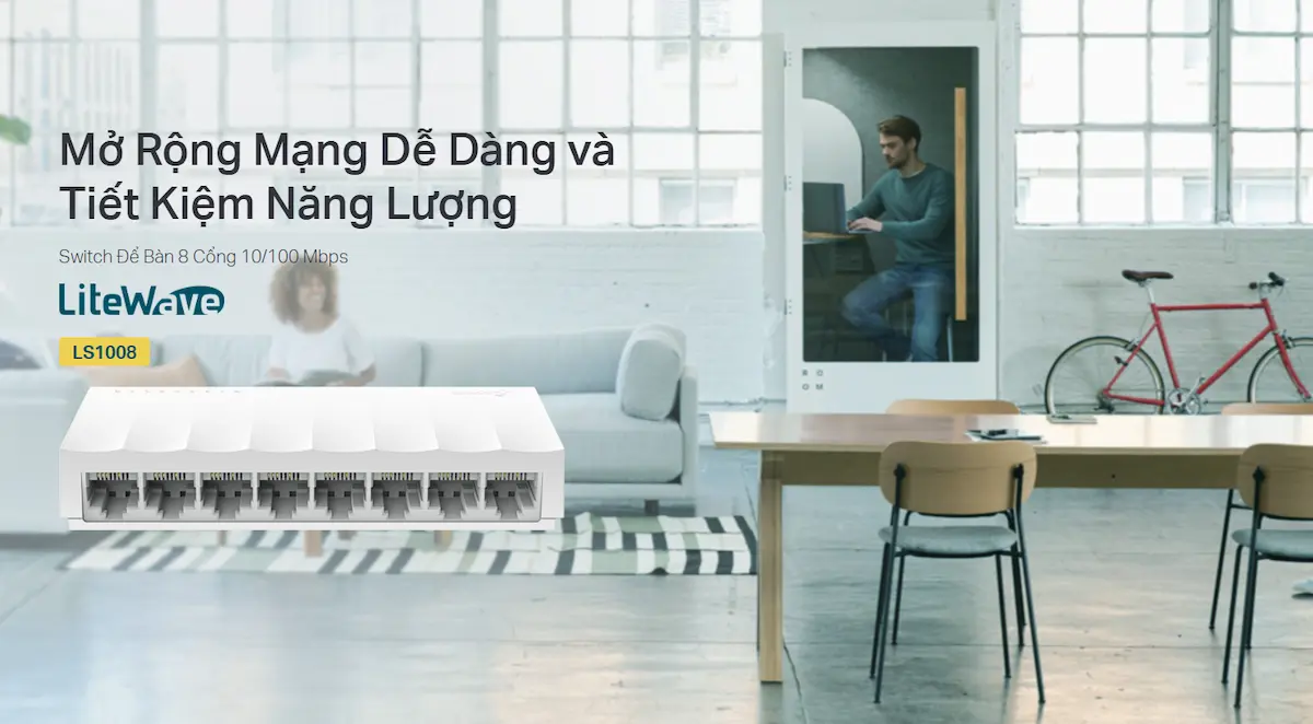 Switch TP-Link LS1008 Switch TP-Link LS1008