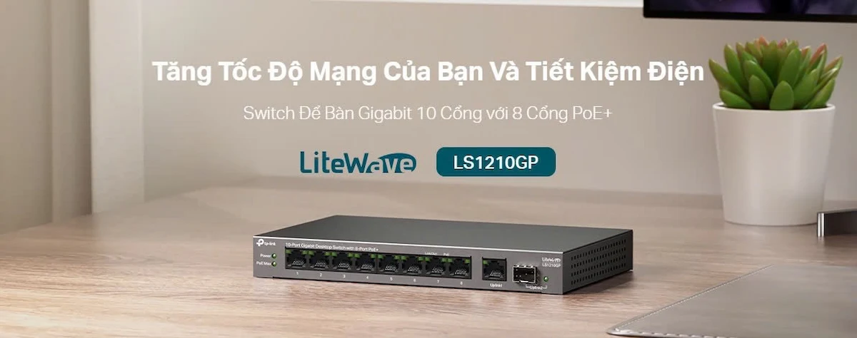 Switch TP-Link LS1210GP