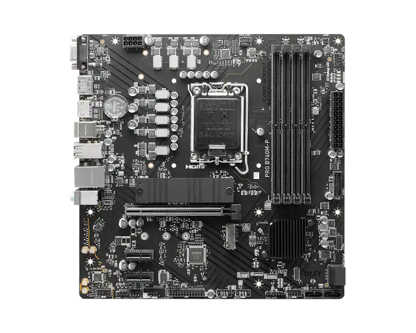Mainboard MSI PRO B760M-P DDR5 (m-ATX, LGA1700)