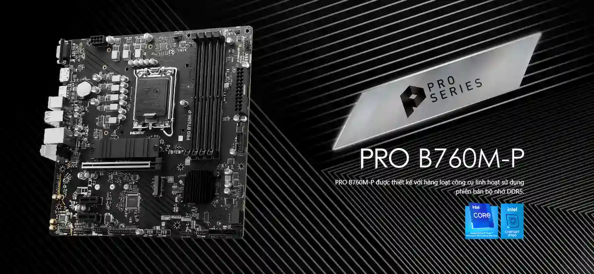 Mainboard MSI PRO B760M-P DDR5 Mainboard MSI PRO B760M-P DDR5