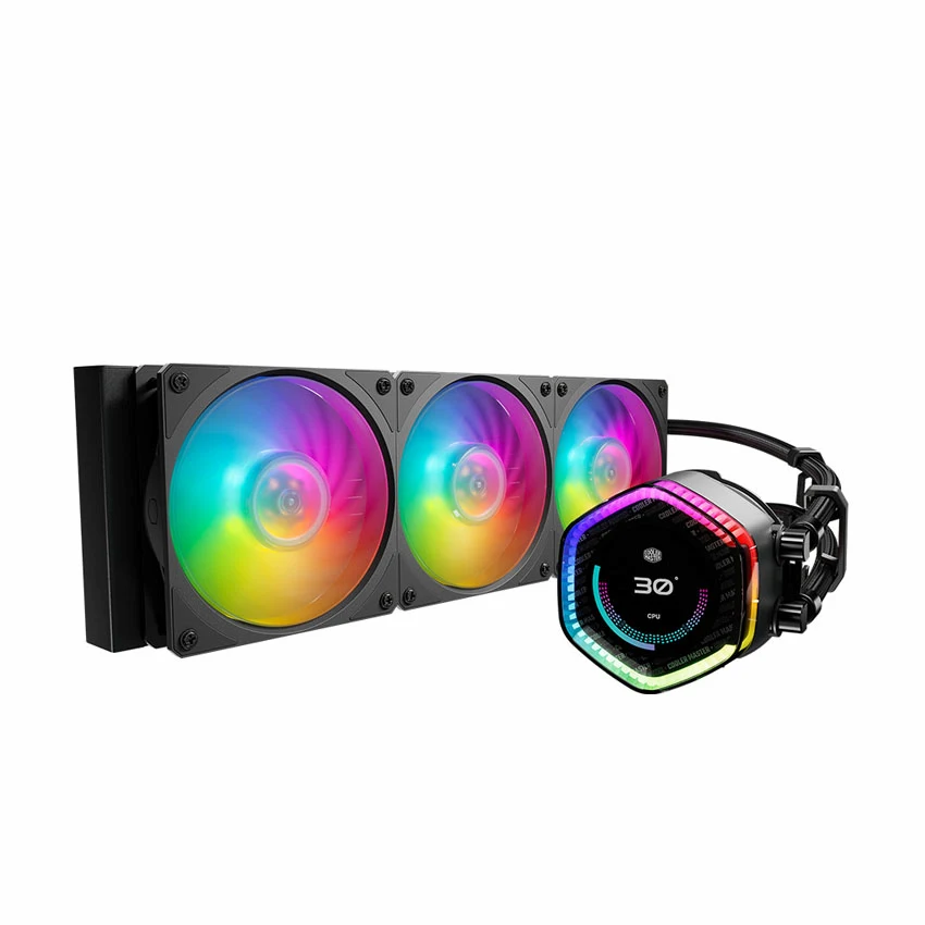 Tản nhiệt nước Cooler Master MasterLiquid Ion 360 – MLY-D36M-A24PZ-R1 (LCD 2.1 inch, ARGB)