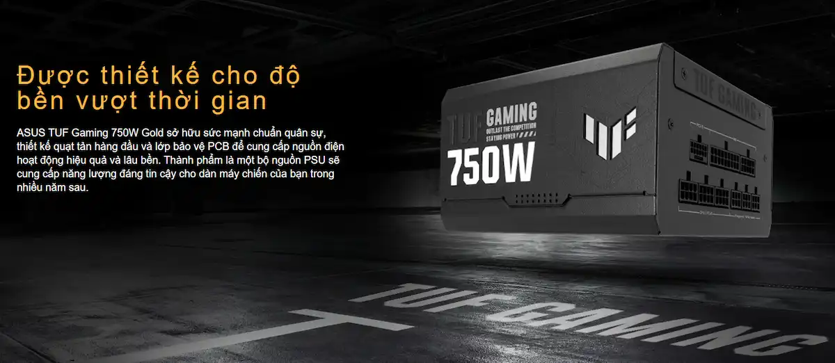 Nguồn Asus TUF Gaming 750W Gold