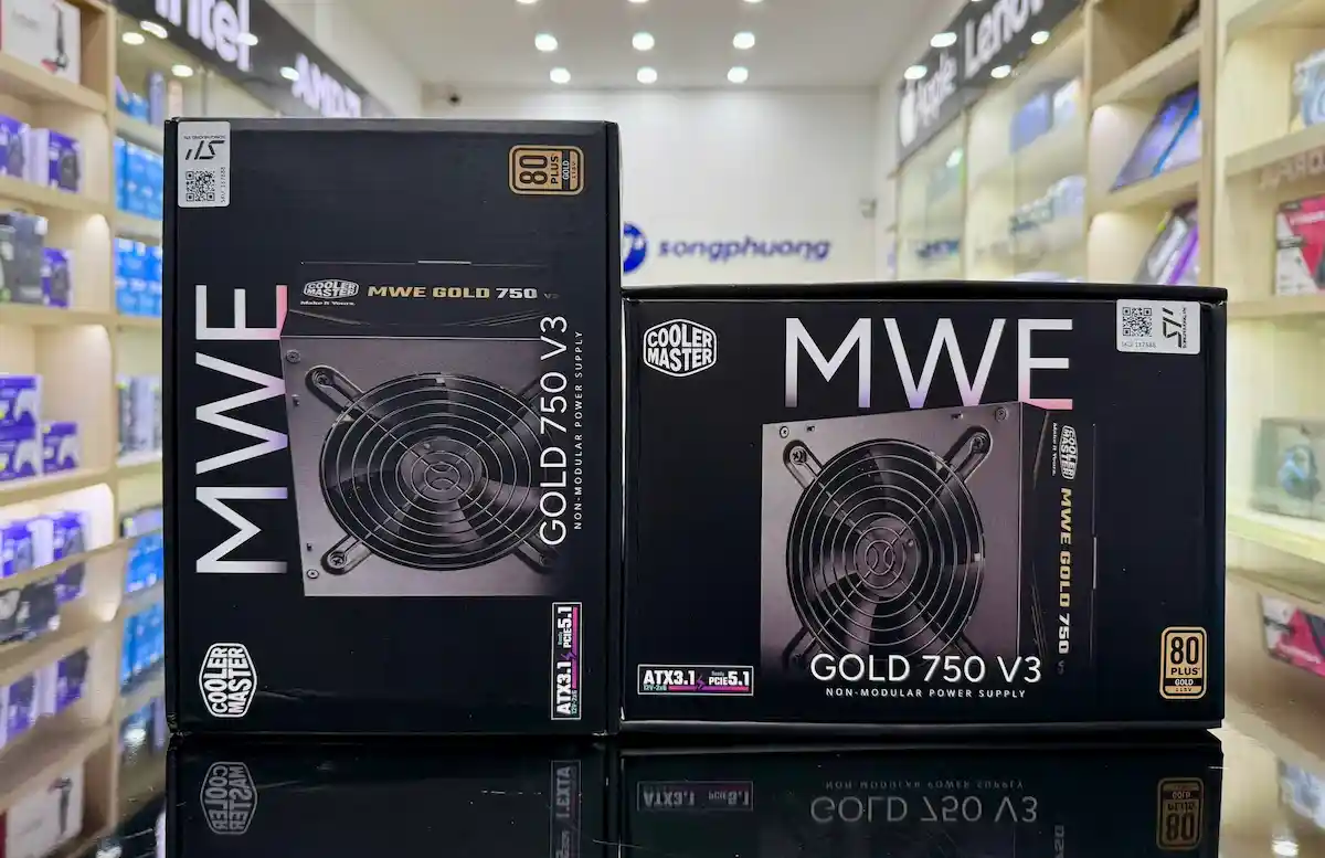 Nguồn Cooler Master MWE Gold 750 V3 NM FR -songphuong.vn Nguồn Cooler Master MWE Gold 750 V3 NM FR