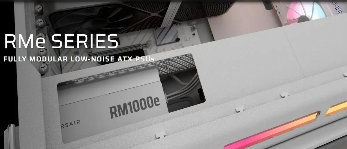 Nguồn Corsair RM1000e 1000W White 80 Plus Gold Nguồn Corsair RM1000e 1000W White 80 Plus Gold