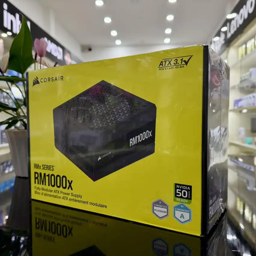 Nguồn Corsair RM1000x 1000W 80 Plus Gold (ATX 3.1, PCIE 5.1, Fully modular, CP-9020271-NA)