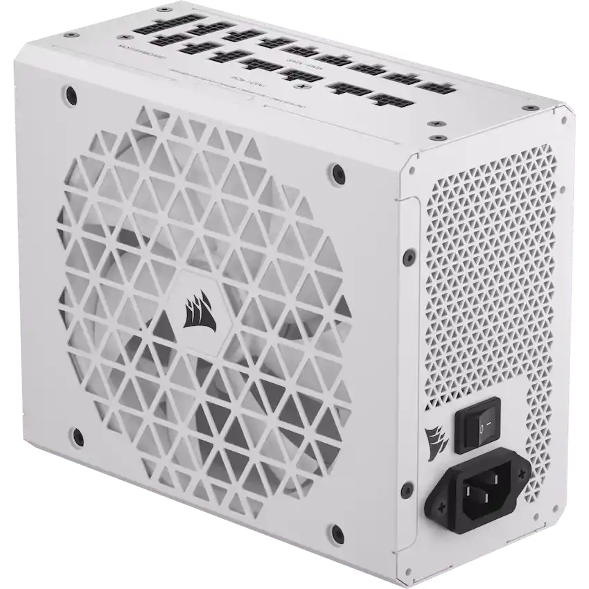 Nguồn Corsair RM1200x Shift White 1200W 80 Plus Gold (ATX 3.1, PCIE 5.1, Fully modular, CP-9020276-NA)