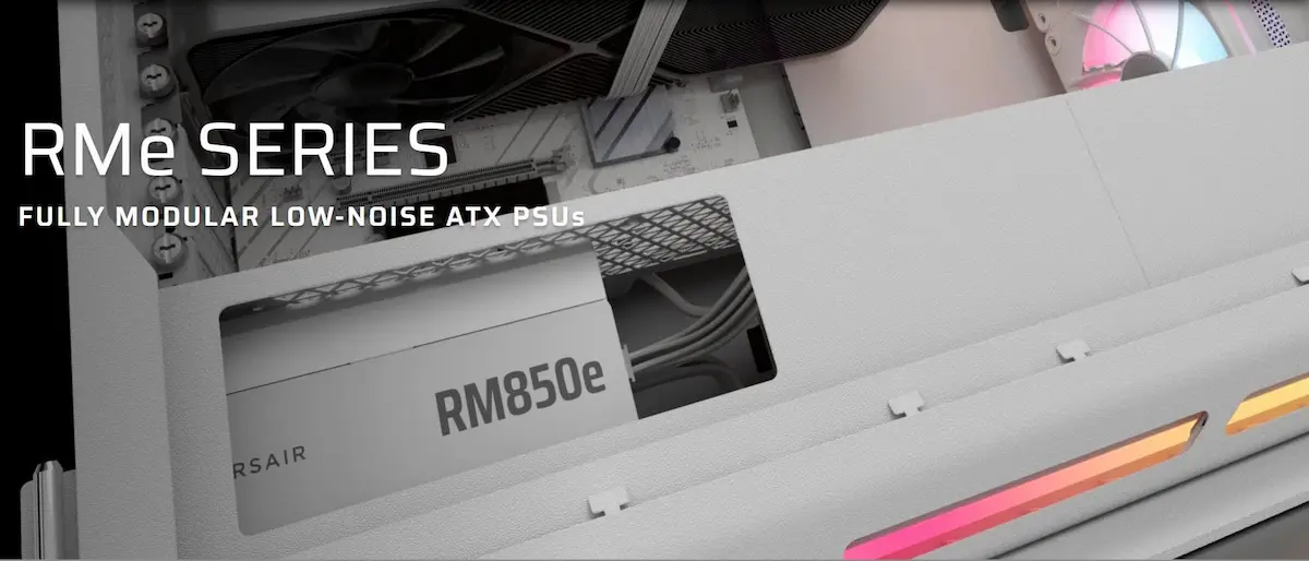 Nguồn Corsair RM850e 850W White 80 Plus Gold