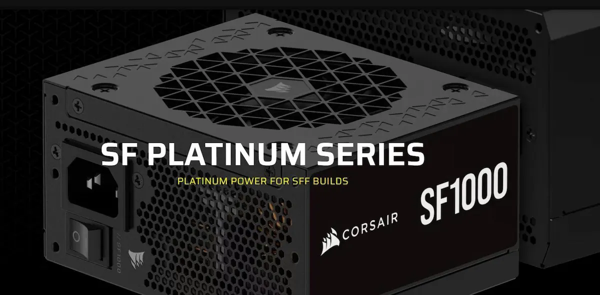 Nguồn Corsair SF1000 1000W 80 Plus Platinum Nguồn Corsair SF1000 1000W 80 Plus Platinum